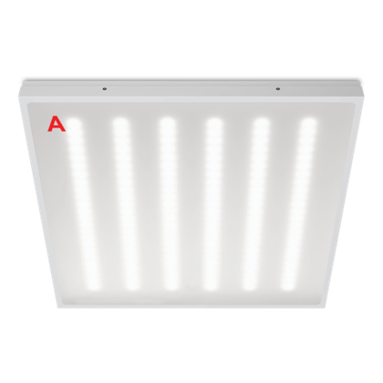 Светильник ЧИСТЫЙ ОФИС GL ДВО03-055 с БАП EM3 54Вт 5000К IP54 Матовый 6480лм 595х595х48мм WOLTA PRO