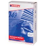 Маркер перманентный (нестираемый) EDDING 330, ЧЕРНЫЙ, скошенный наконечник, 1-5 мм, E-330/1