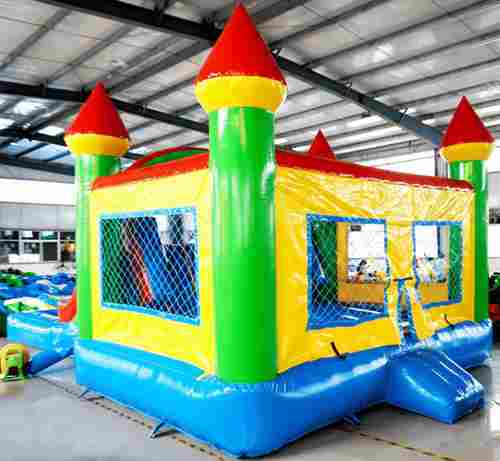 Батут с бассейном "Домик с бассейном" 7*4*3 м