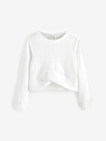 Лонгслив для девочки Next AV3-074, Белый