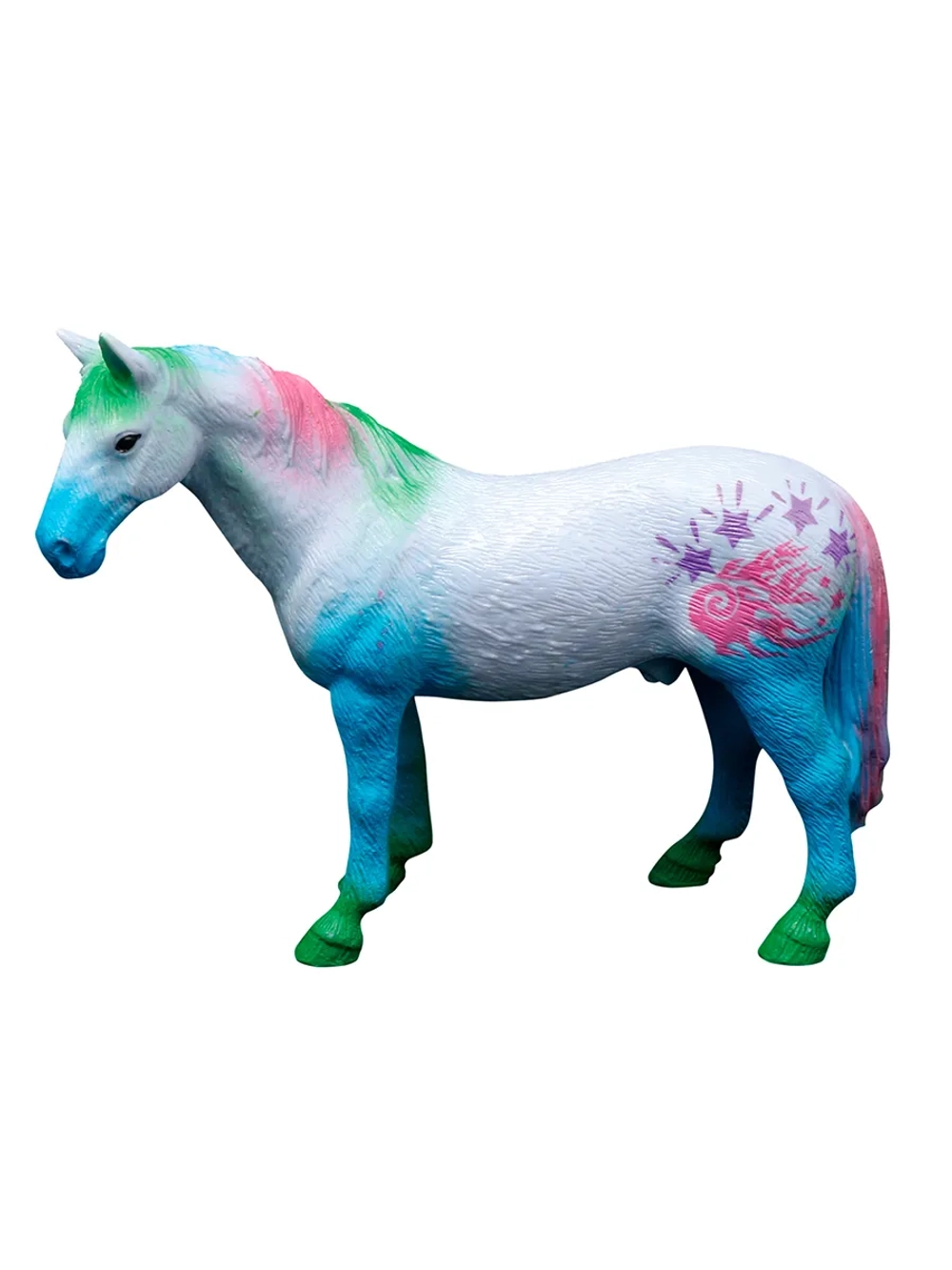 Набор фигурок животных Мир фэнтези Семья голубых единорогов 2 шт