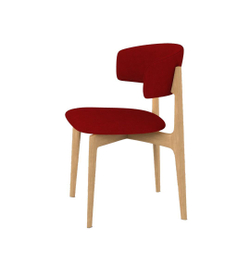 Дизайнерский стул LILIA era bordo