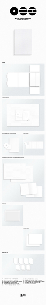 Альбом BTS - ARIRANG (EARLY-BIRD) Сет из 4-х