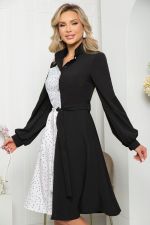 Платье "Королева красоты" (блэк энд вайт) П5281 LT Collection