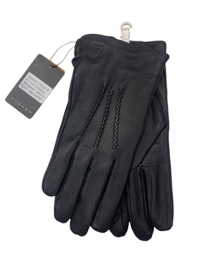 Перчатки. Мужские. Материал верха: Кожа оленя люкс качества. Подклад: Трикотаж-шерсть. 5 шт в упаковке.