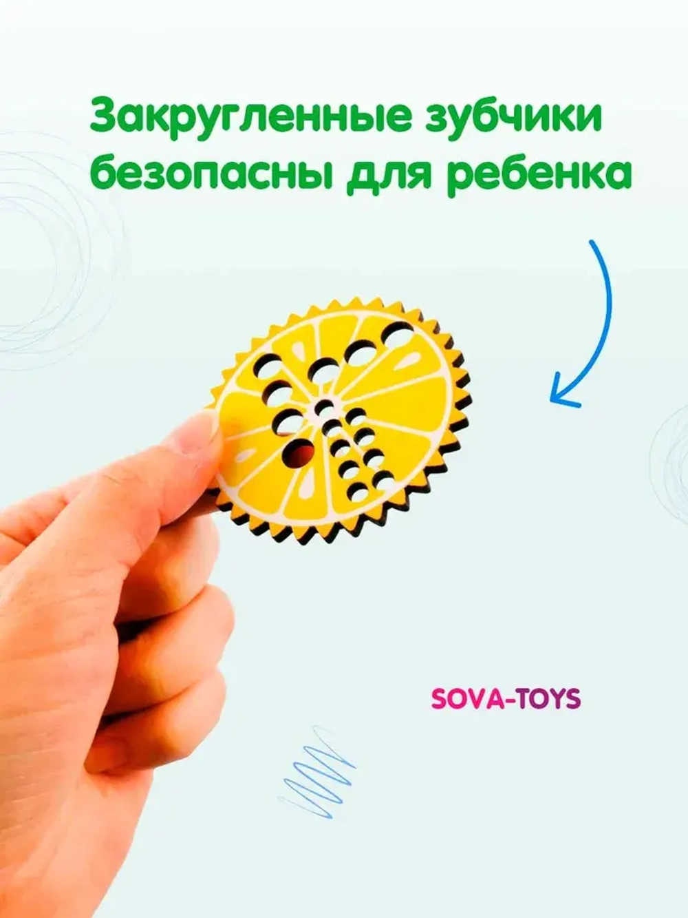 Спирограф "Развиватор. Фрукты". Нейро-игра 5+