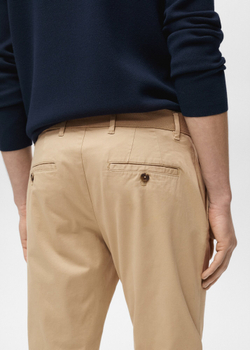 Укороченные брюки-чинос Prato tapered fit