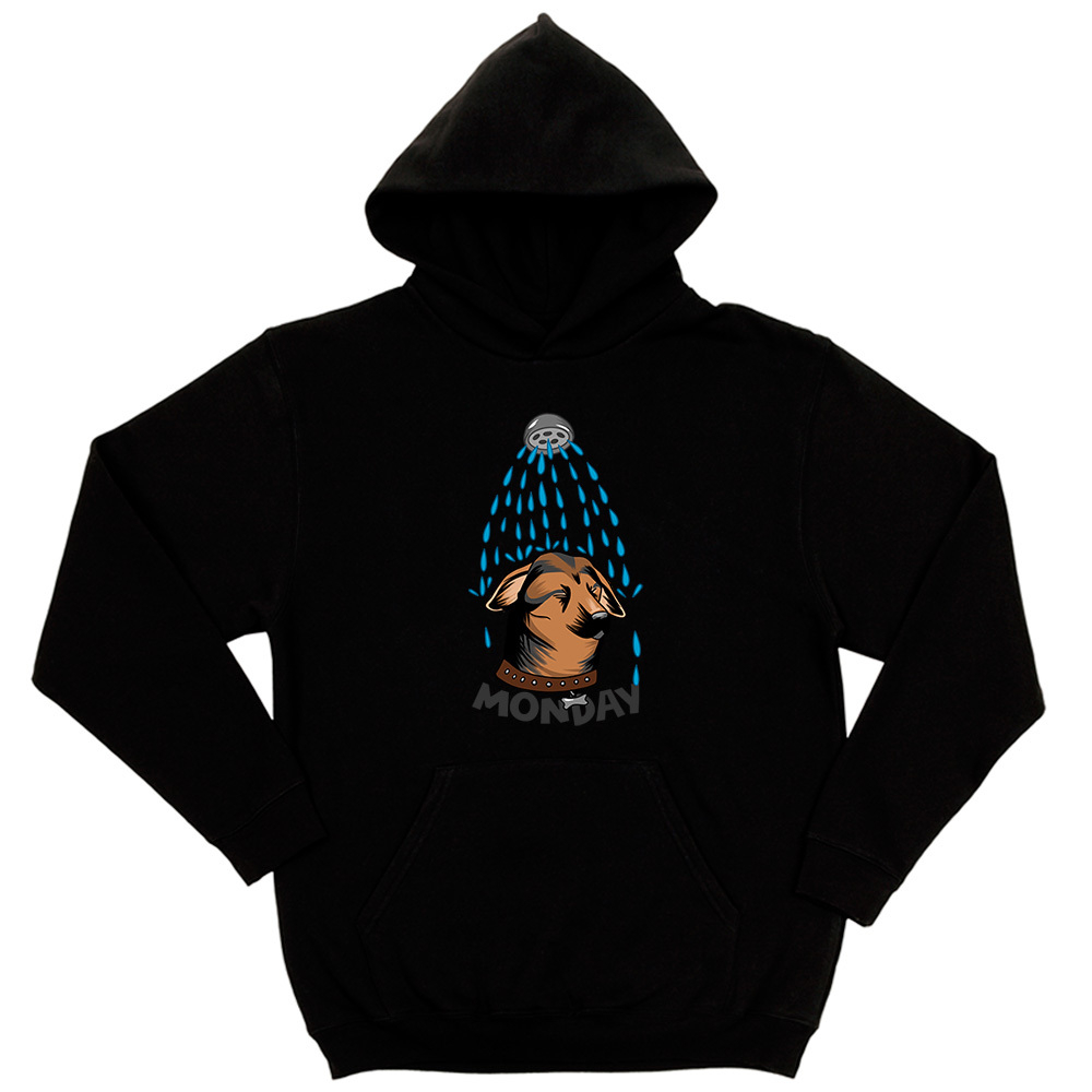 Толстовка "Овчарка в понедельник"