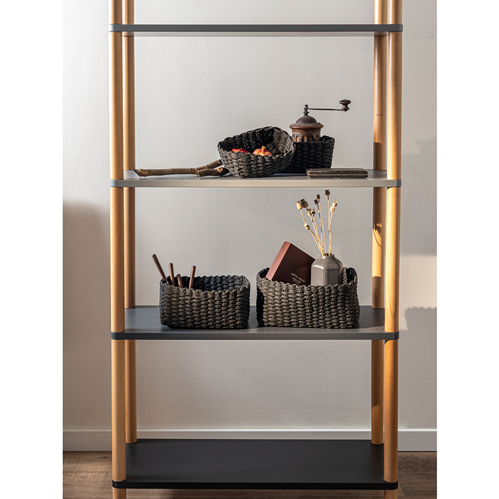 Корзина для хранения hagen, 30х20х13 см, черная