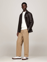 Кожаные кроссовки Tommy Hilfiger - белый(FM0FM05209)