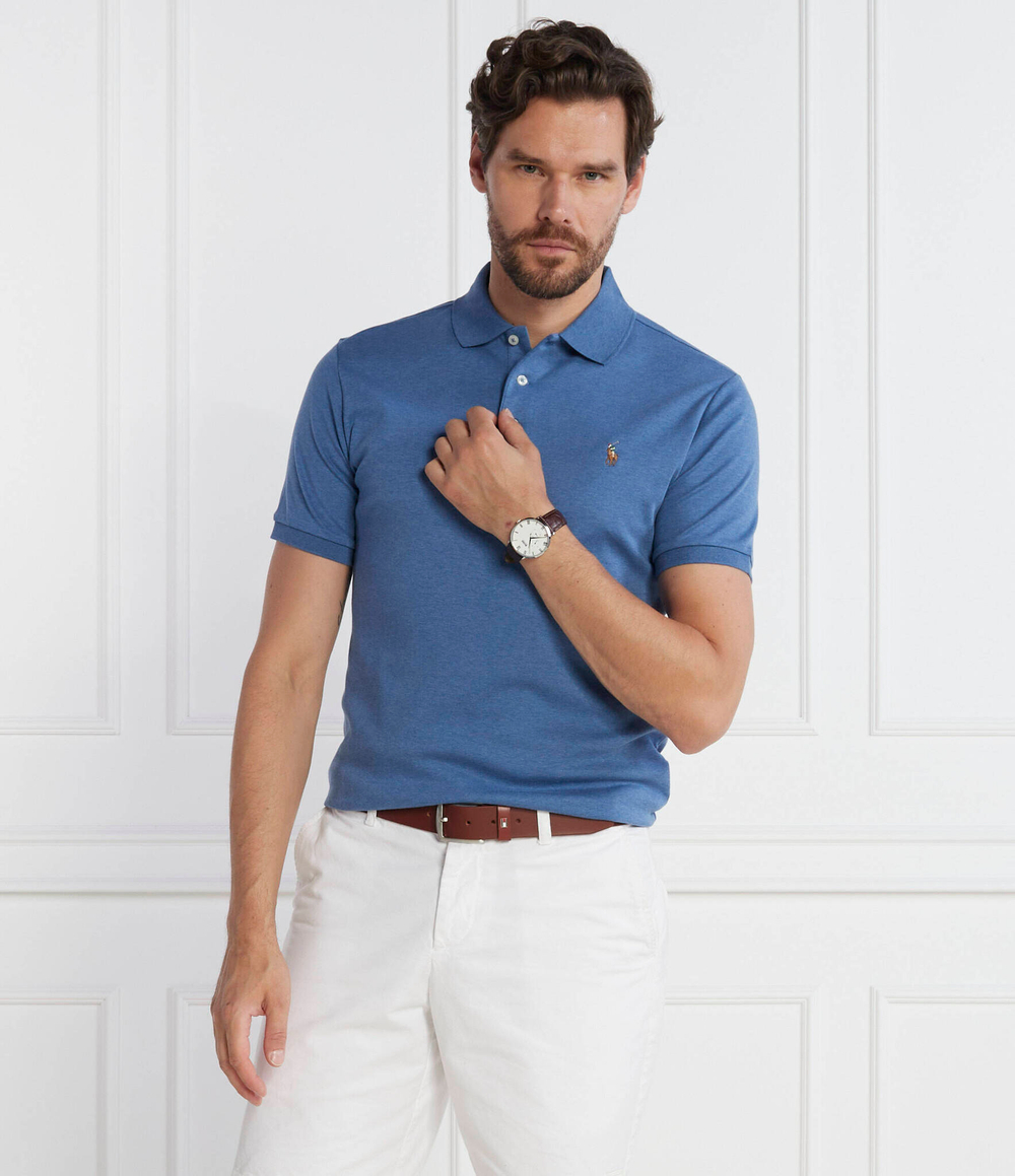 Поло POLO RALPH LAUREN - голубой(710704319)