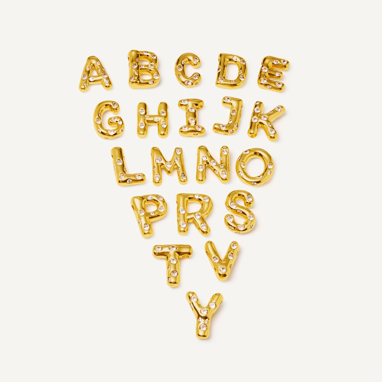 Колье My Shiny ABC Necklace - Gold