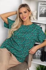 Блуза Маргоша (изумруд) Б13815-16М LT Collection