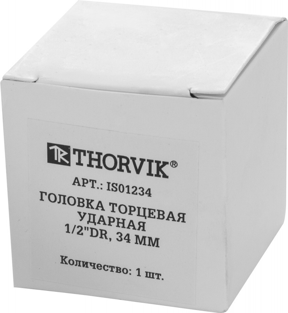 IS01234 Головка торцевая ударная 1/2"DR, 34 мм