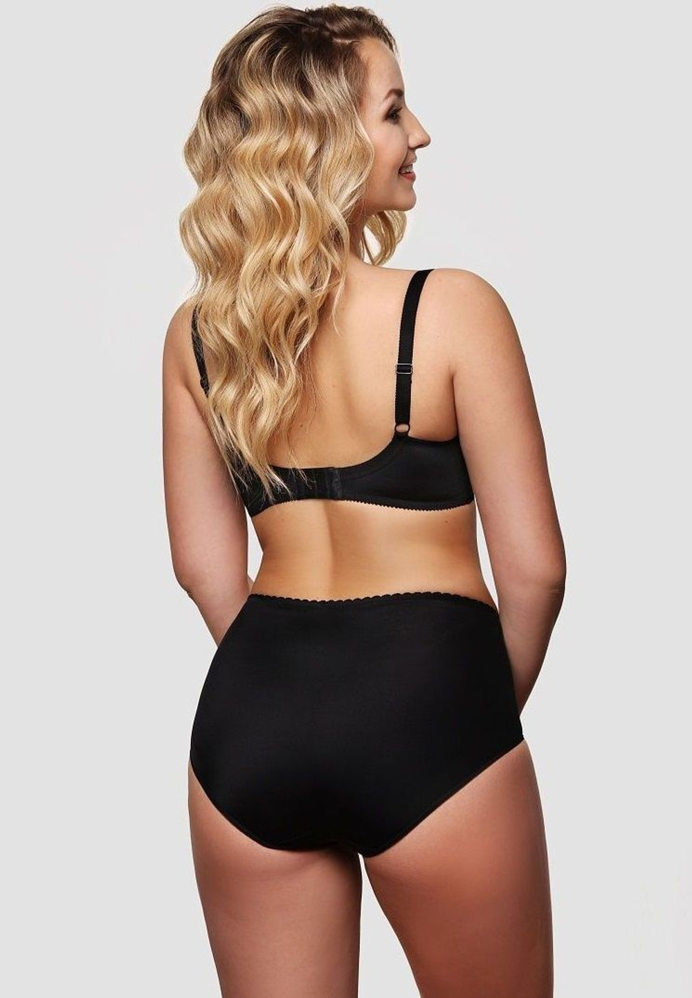 Трусы-макси с высокой линией талии (Размер: 54) (Цвет: фиолетовый)