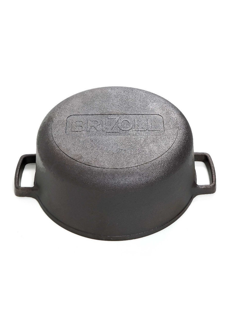 Кастрюля чугунная без крышки BRIZOLL, 6 л