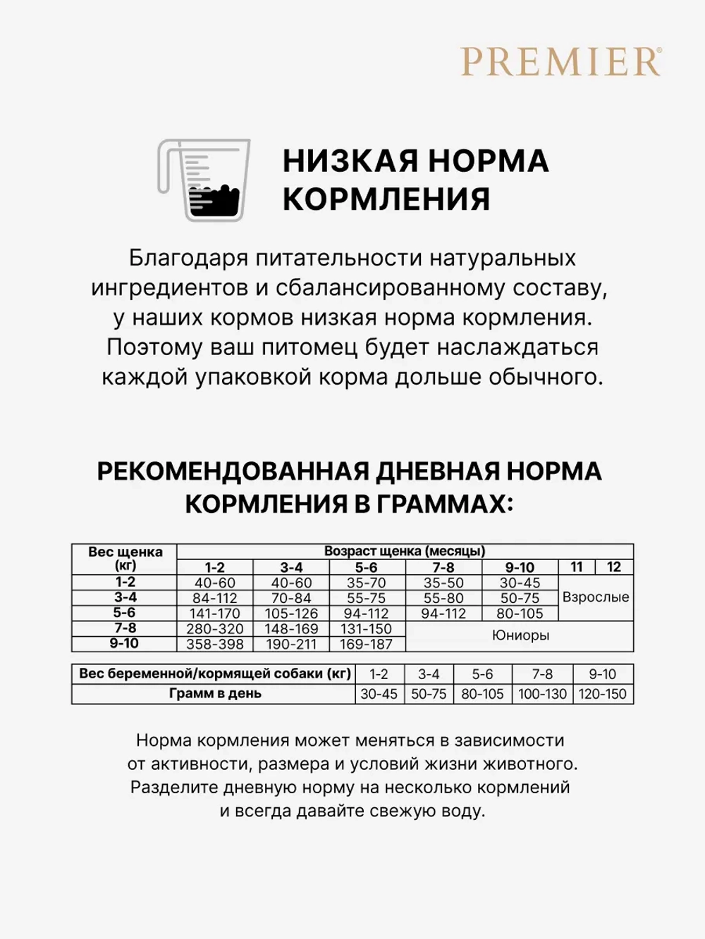 Сухой корм для щенков Premier Dog Puppy беременных и кормящих собак с индейкой 3кг