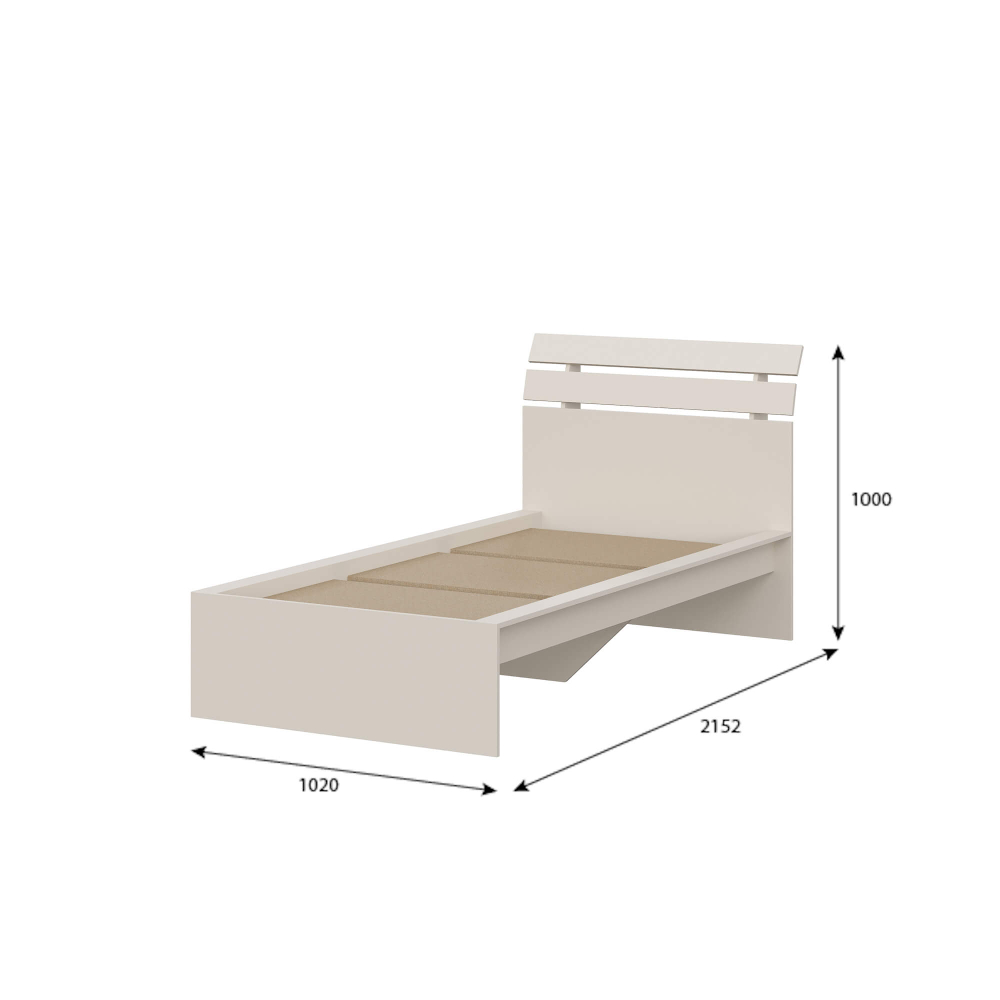 Орма (Тащи в дом) Кровать односпальная 900мм