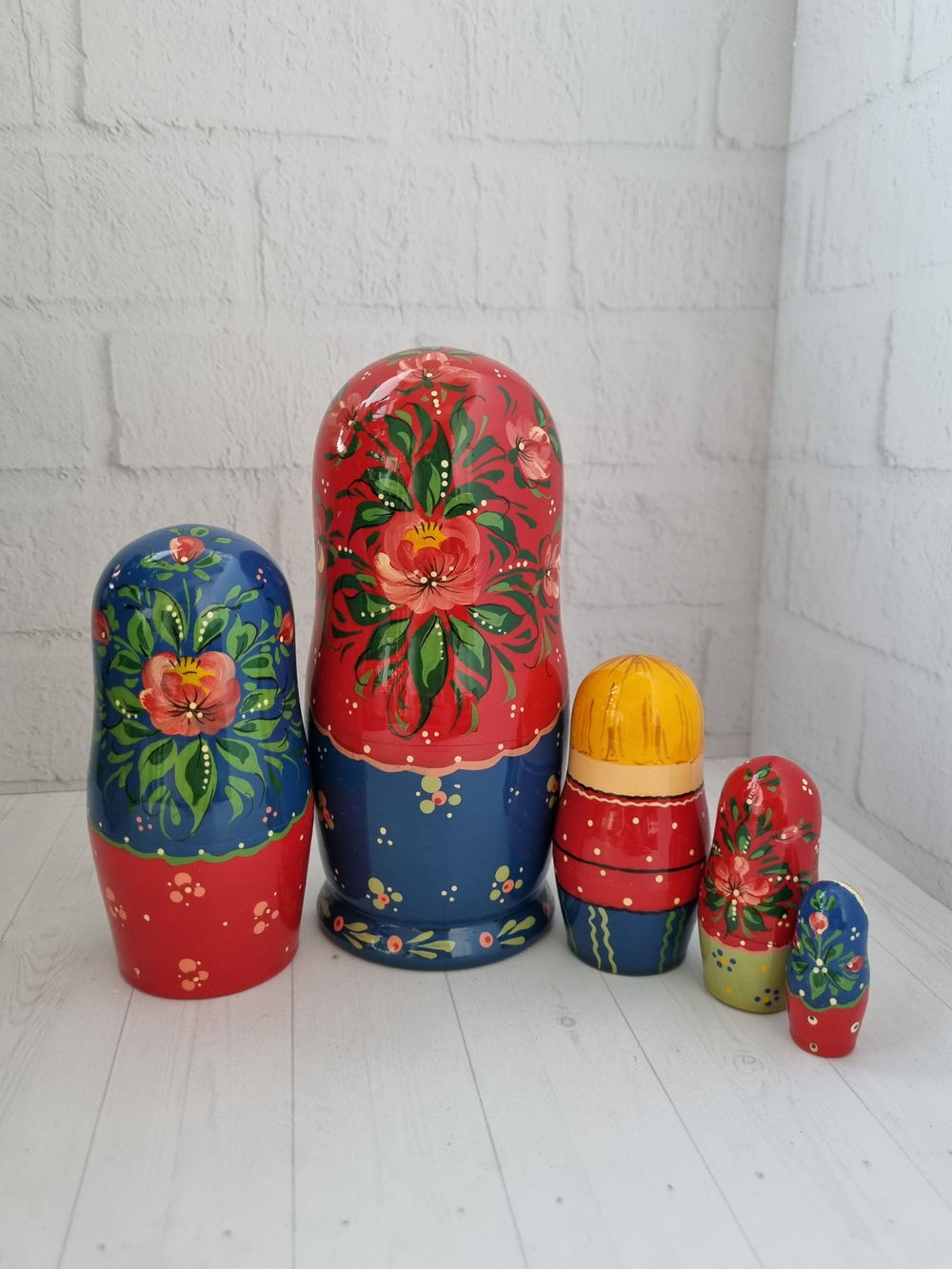 Матрёшка "с курочкой" традиция 15см 5мест