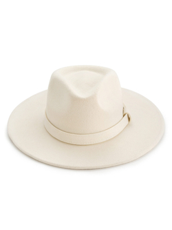 Шляпа FEDORA BELT WHITE