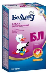 Смесь Беллакт безлактозная 400 г пач.