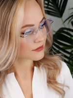 Имиджевые прозрачные очки для компьютера