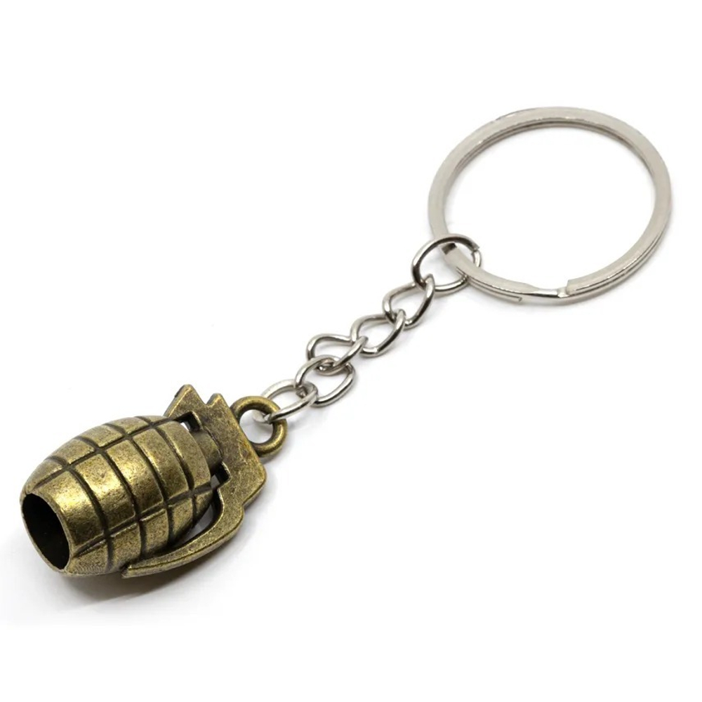 Брелок Microgun XS Граната Ф1 Медный