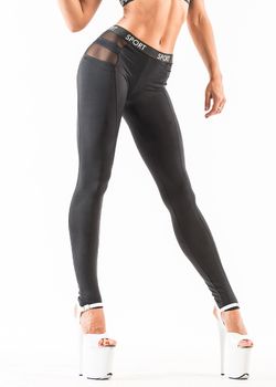 Pulse Leggings, Black