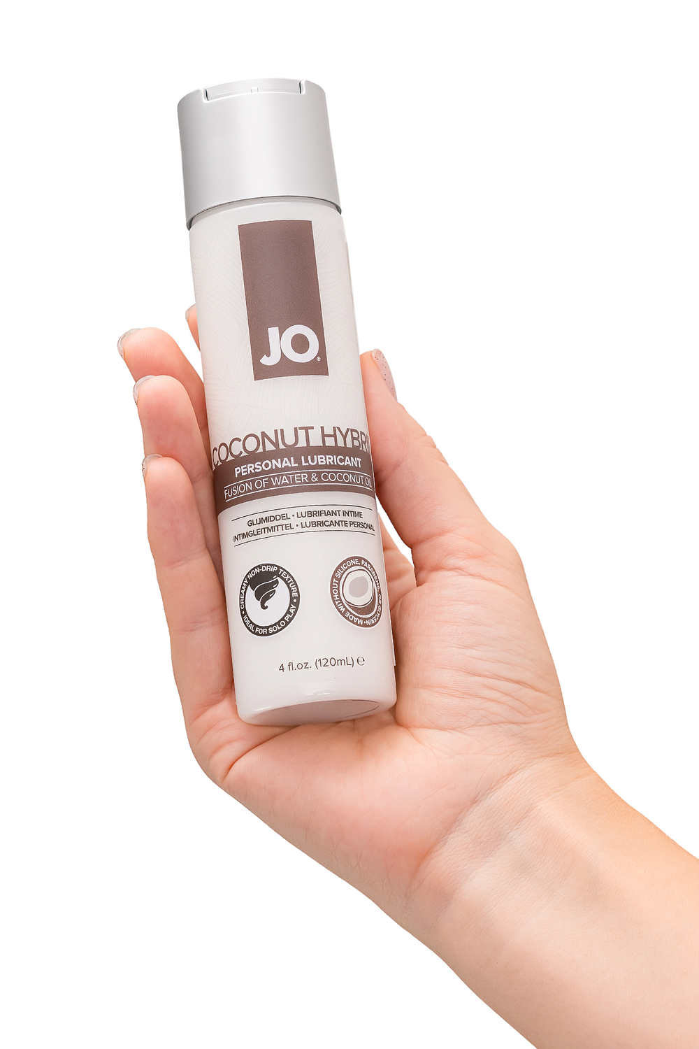 Гибридный лубрикант на основе воды и кокосового масла JO Coconut Hybrid, 120 мл
