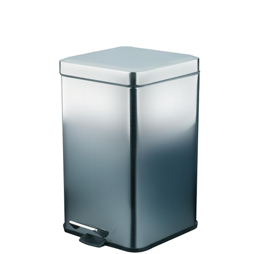 Ведро для мусора с педалью 6 л. нерж. сталь NOFER 09111.06.S матовый