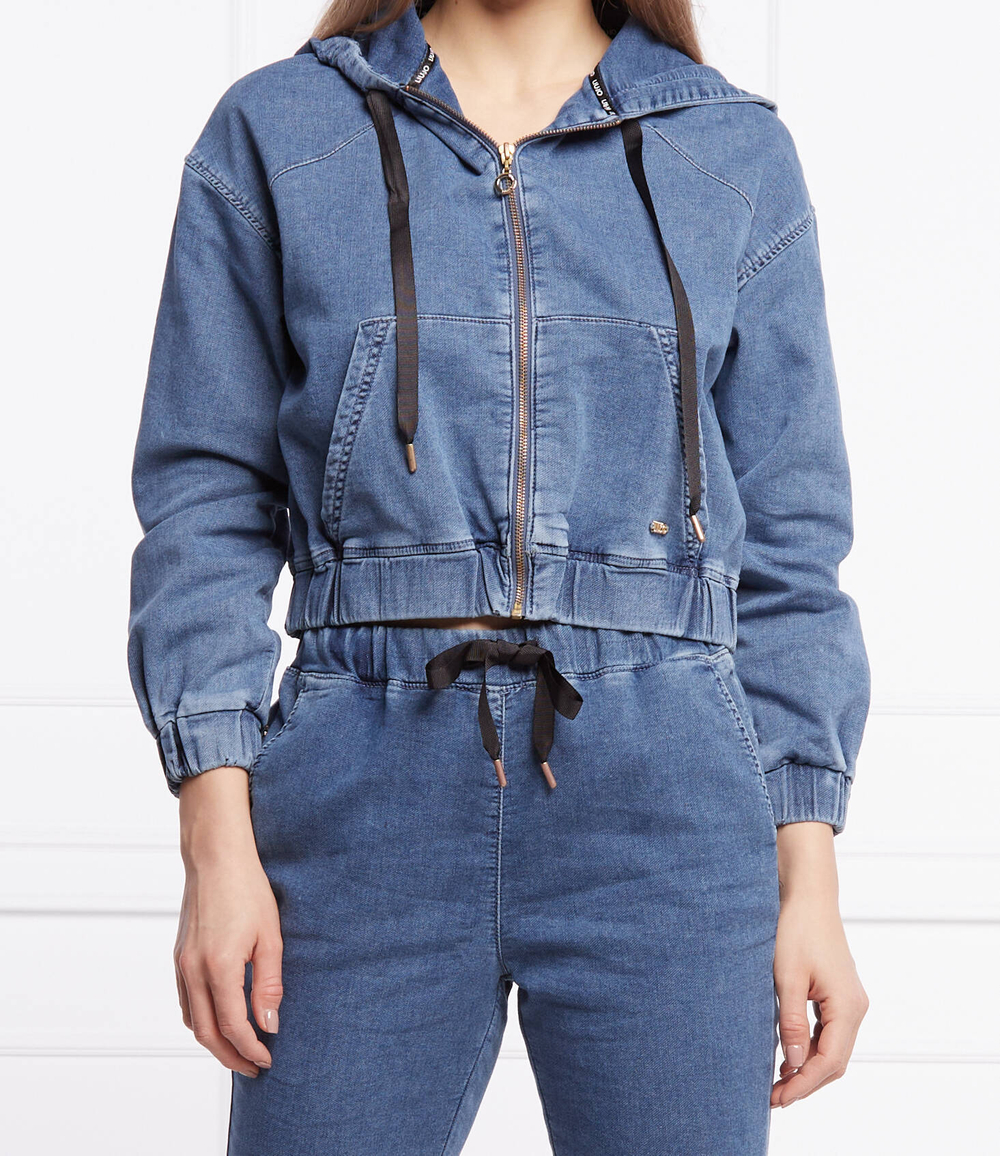 джинсовая куртка aperta Liu Jo Sport - голубой(TA2196 F0871)