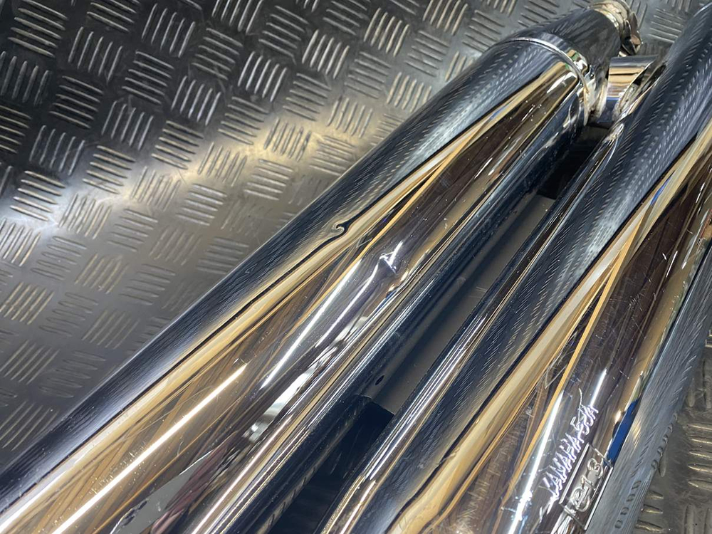 Глушитель Yamaha XV1600 (только бочки)