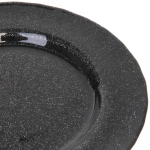 Тарелка 20см «Блэк рояль» черная