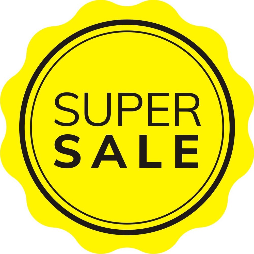 Наклейка-стикер Super sale