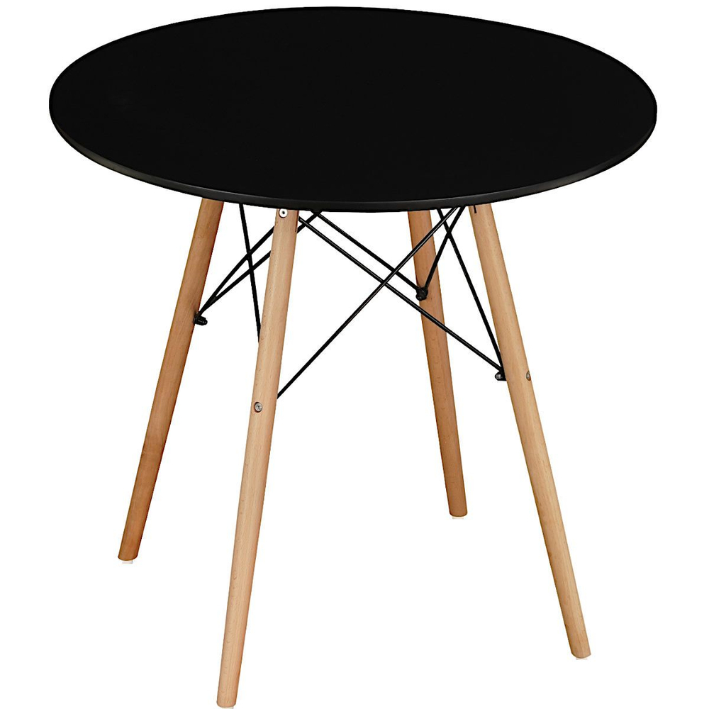 Стол LA ALTA EAMES DSW D90 черный