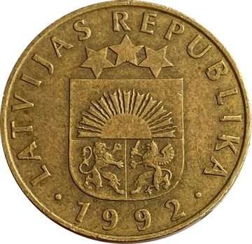 20 сантимов 1992 Латвия
