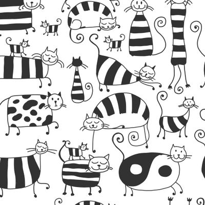 Полосатые коты