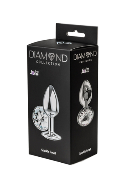 Diamond Clear Sparkle Small - Анальная пробка