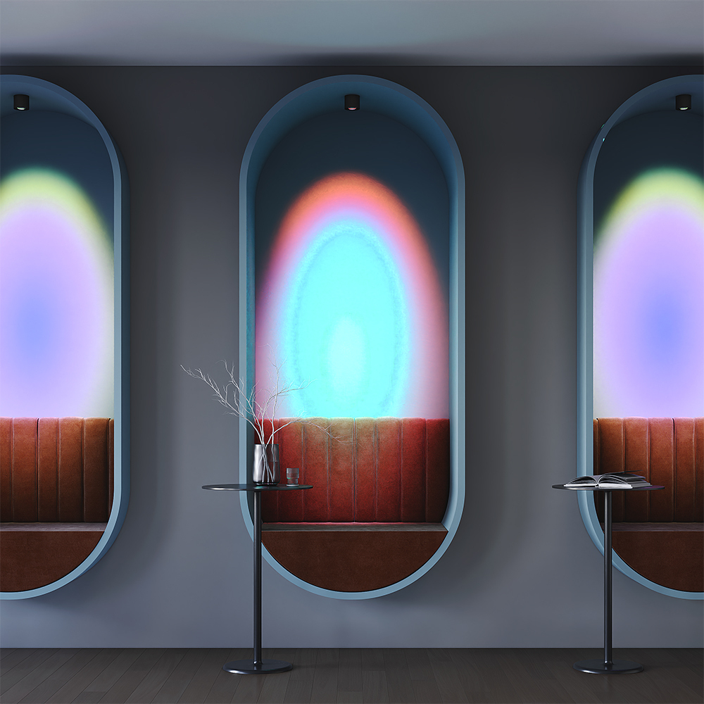 Накладной светодиодный светильник Maytoni Lens C217CL-15W4K-B