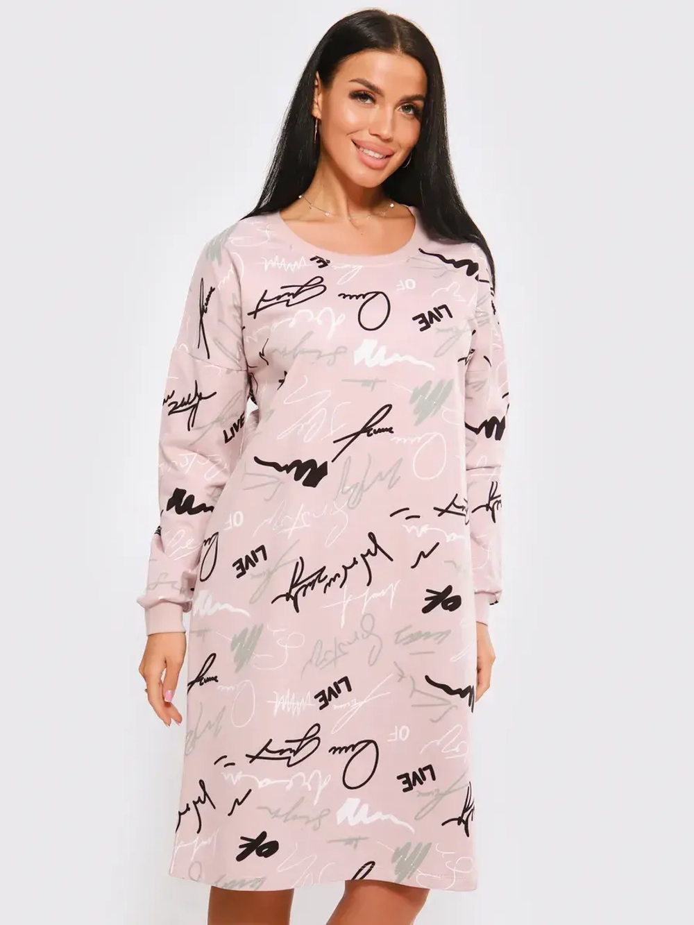 Ночная сорочка утеплённая