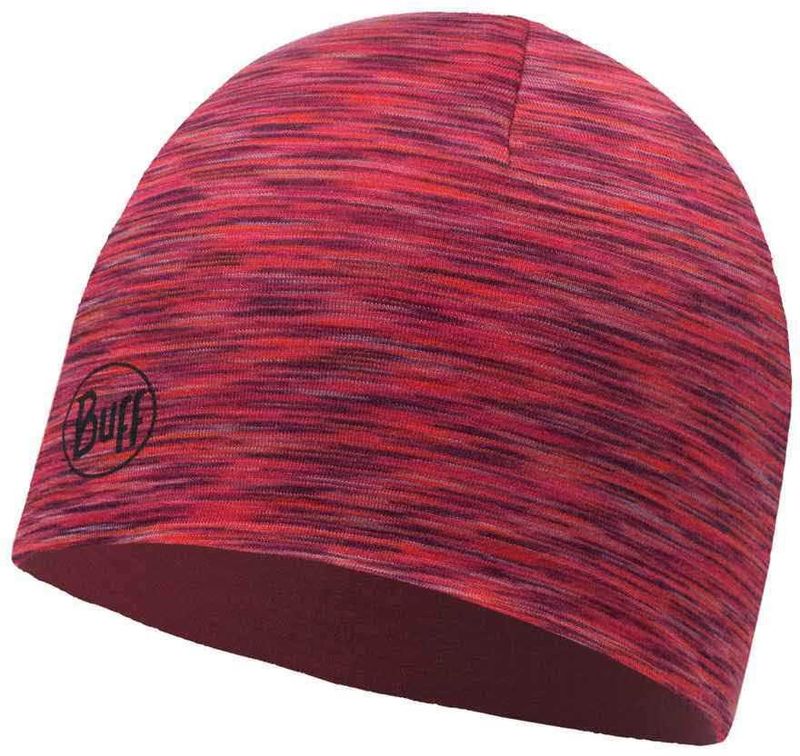 Тонкая шерстяная шапка детская Buff Hat Wool Iightweight Wild Pink-Rusty Фото 1