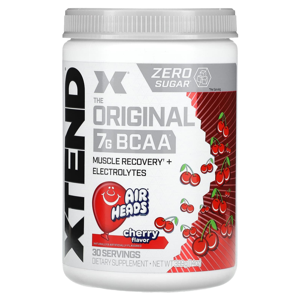 XTEND, 7 г аминокислот с разветвленной цепью (BCAA), со вкусом вишни, 399 г (14 унций)