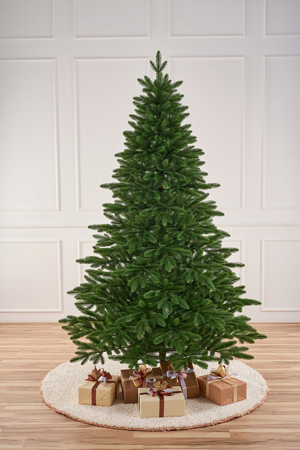 Ель искусственная Калининградская 2,1 м подставка металл 100% Литые веточки МаксКристмас