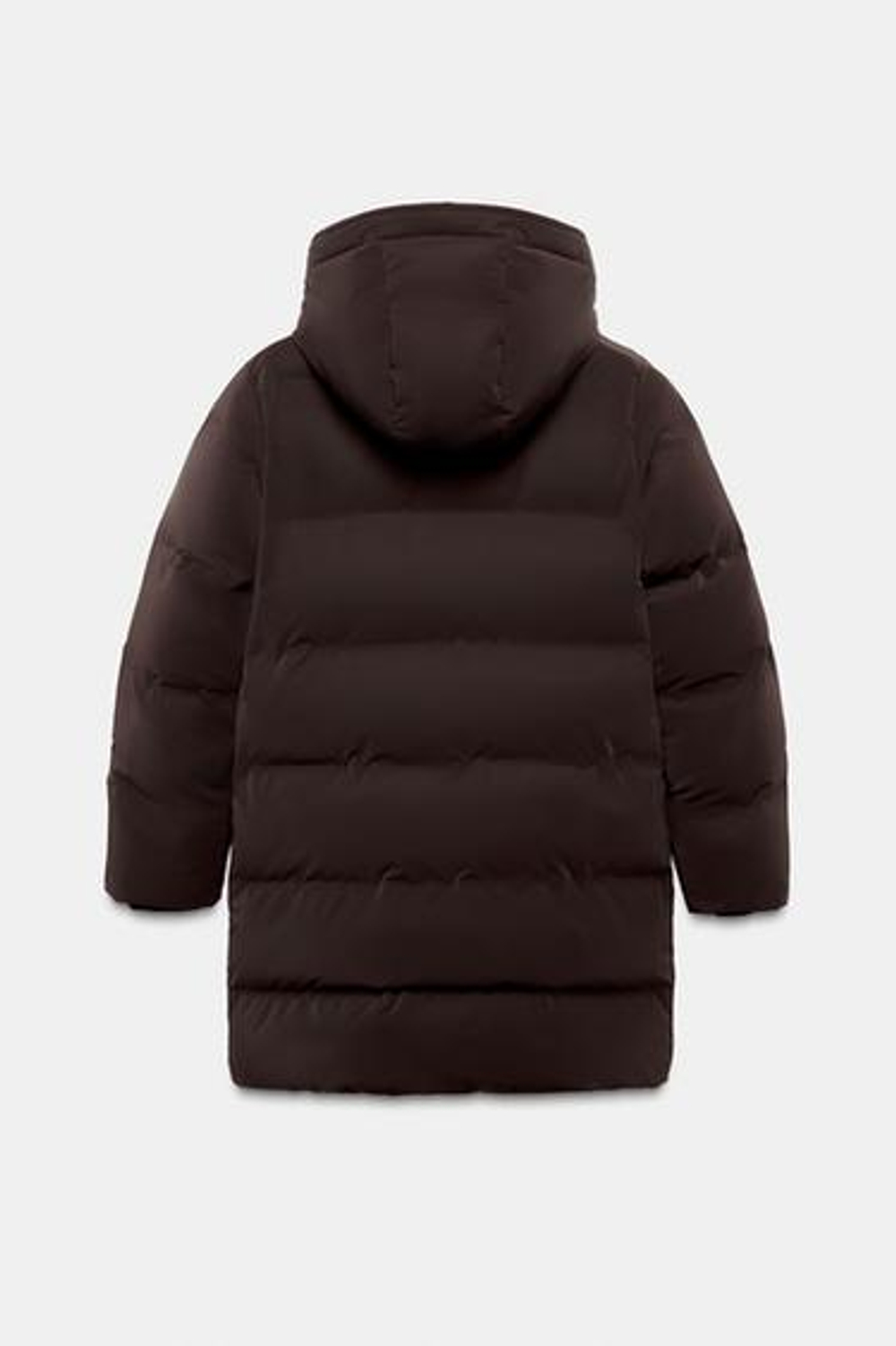 Ветрозащитный полудлинный анорак с покрытием - ZARA