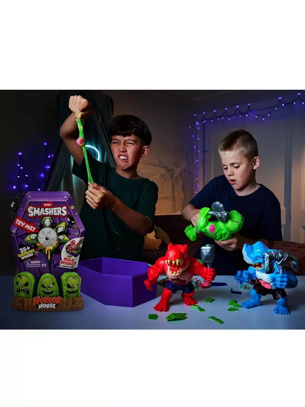 Игрушка сюрприз Zuru Smashers Horror House гроб