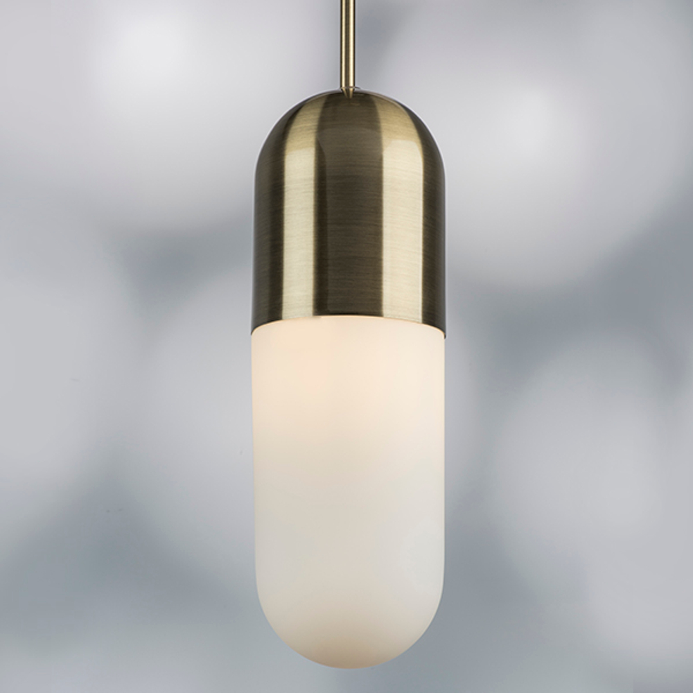 690111 Подвесной светильник RAMO 1х40W E27 БРОНЗА/БЕЛЫЙ