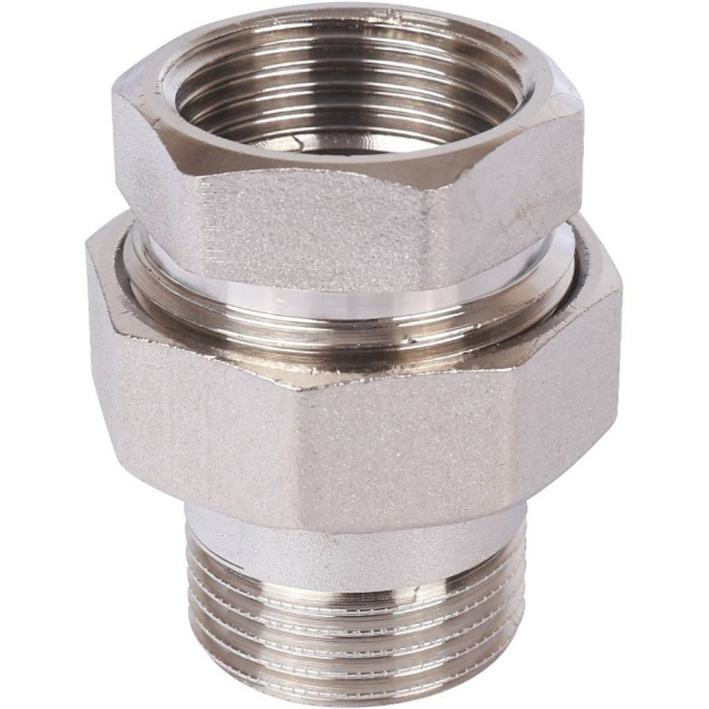 Соединение STOUT разъемное американка никелированная ВН 1"