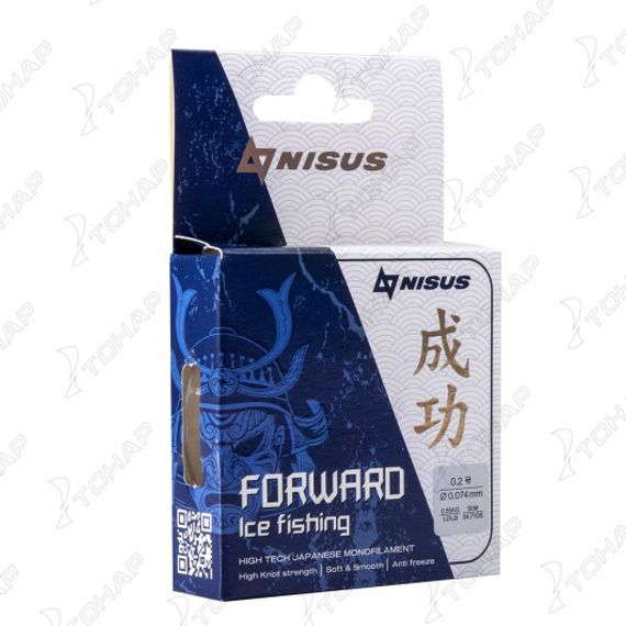 Леска FORWARD ICE FISHING 0,074mm/50m Nylon Transparent (N-FIF-0.074-50) Nisus
