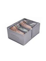 Кофр для обуви 34х48х20 см, 4 ячейки, Лондон