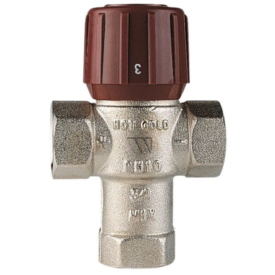 Термостатический клапан Watts Aquamix AM 62C 42-60 °С (1/2" ВР, KVS 1,5, 3 точки водоразбора)